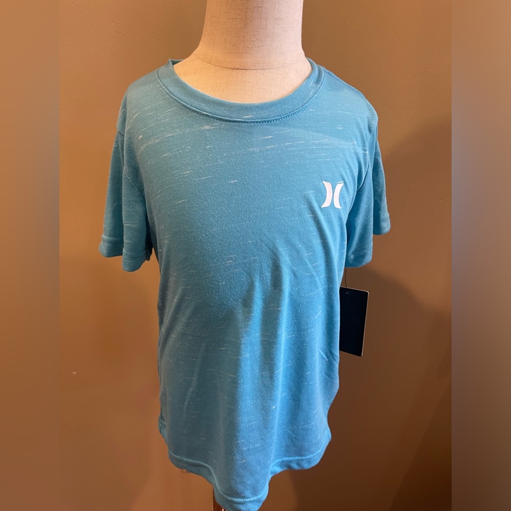 Hurley Boys turquoise T-shirt - NWT - Size 6-7